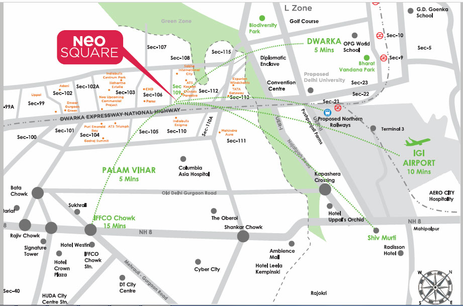 NEO Square Location